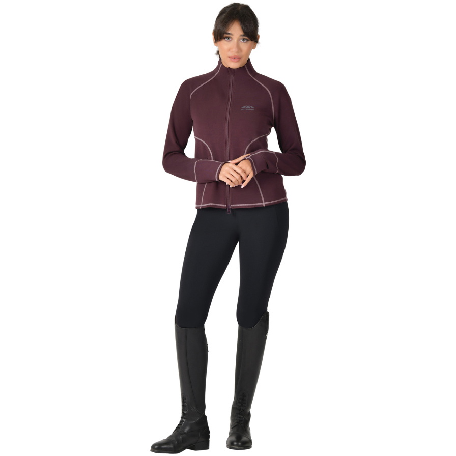2025 Weatherbeeta Damen Kupfer Leistung Jacke 1028841 - Mulberry